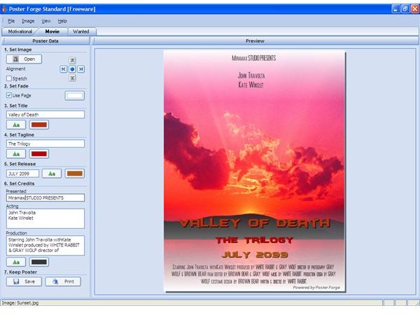 Poster Forge���԰�v1.0.0 ������ƹ���