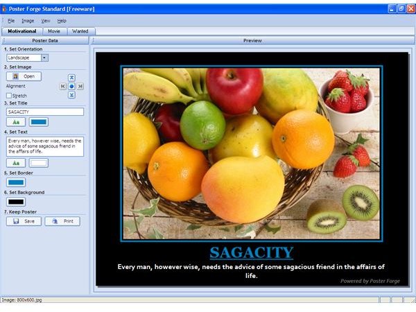Poster Forge���԰�v1.0.0 ������ƹ���