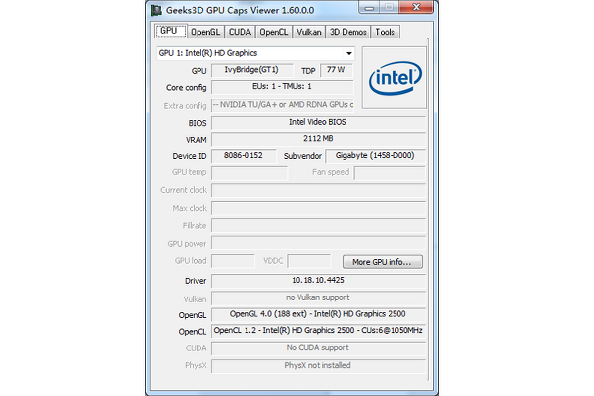 GPU Caps Viewer���԰�v1.45.1.0 �Կ���⹤��