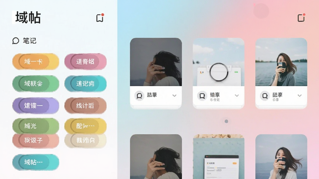 һ�š�������App�ı�ǩ�������棬ҳ������Ǳ�ǩɫ���б����Ҳ��Ǳʼ�����ͼ�����������ͽ��䱳������ǩ��ɫ�����������֣�������Ƽ���ִ������ʸɾ��޶���Ԫ�ء�