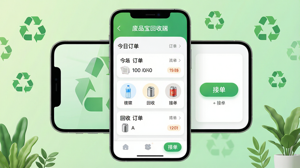 ���壺һ�������ֻ���Ļռ�ݻ������룬��Ļ����ʾ��Ʒ�����ն�APP�������棬�����С���Ʒ�����նˡ��������·�����չʾ���ն����б�������Ʒ��ͼ��ͽӵ���ť�����֣��ֻ���ž��У�����Ϊ����ɫ������񽥱䣬���ܵ�׺���ձ�־����ֲԪ�ء��Ű棺����UI��Ƽ���ִ�����Ƭʽ���֣�ͼ��Բ���������������дʵ3D��Ⱦ��������ͣ�ɫ�����¡�ϸ�ڣ��ֻ���Ļ������Ȼ�������ж�����Ƭ�з�ֽ������ƿ��������Сͼ�꣬�ײ��������������ӵ�����ť�����ʣ������壬�ɾ��޶���Ԫ�ء�