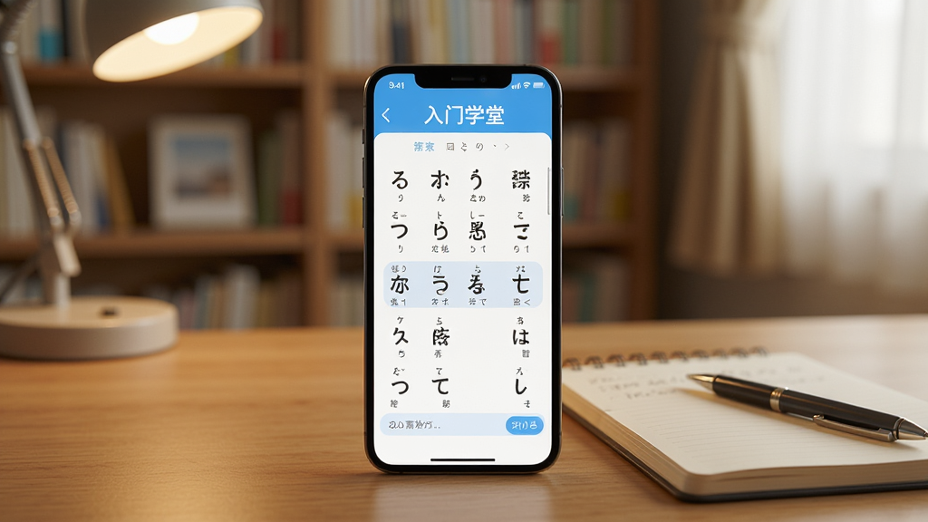 һ����������ѧ��App���ֻ��ϵ�ʹ�ó���ͼ���ֻ����������ϣ���Ļ��ʾ��ʮ��ͼ��ϰ���棬�Ա߷���һ���ʼǱ���һ֧�ʣ���������ܰ���鷿��������ͣ����дʵ�����ʸɾ��޶���Ԫ��