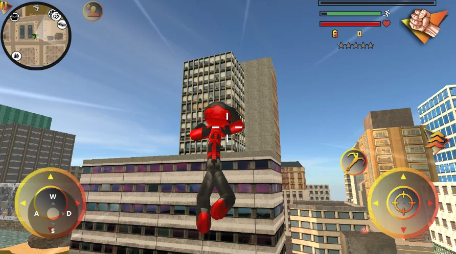 ���������Ӣ��Զ�Ű�StickmanRopeHerov1.1 ����汾
