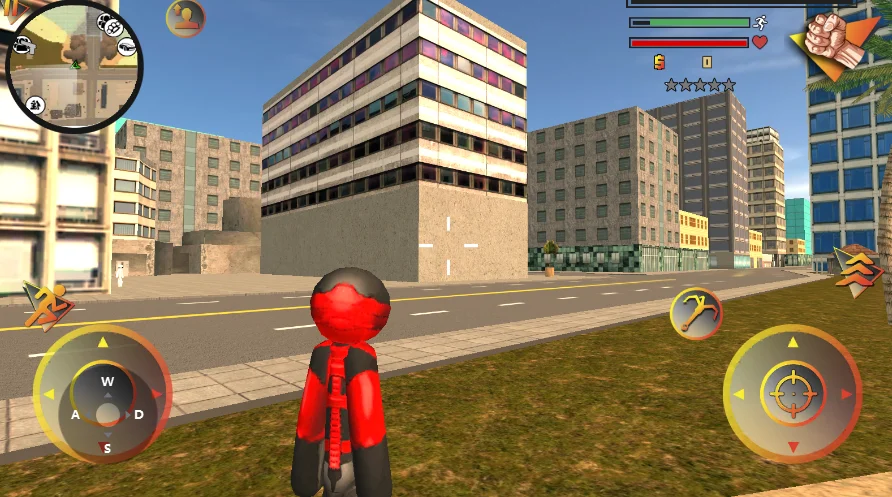 ���������Ӣ��Զ�Ű�StickmanRopeHerov1.1 ����汾