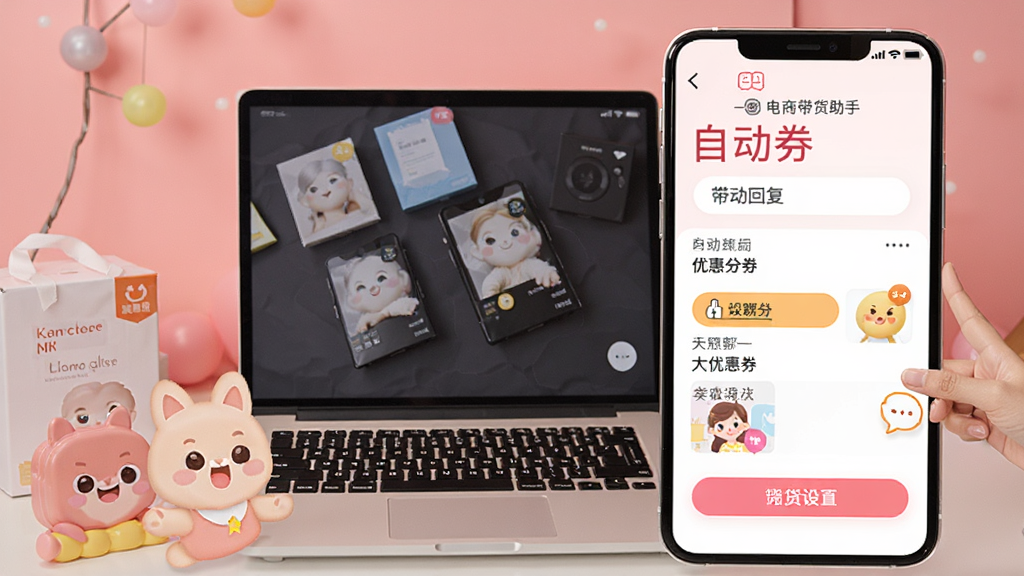 带货神器-电商带货助手 自动回复 优惠券 设置