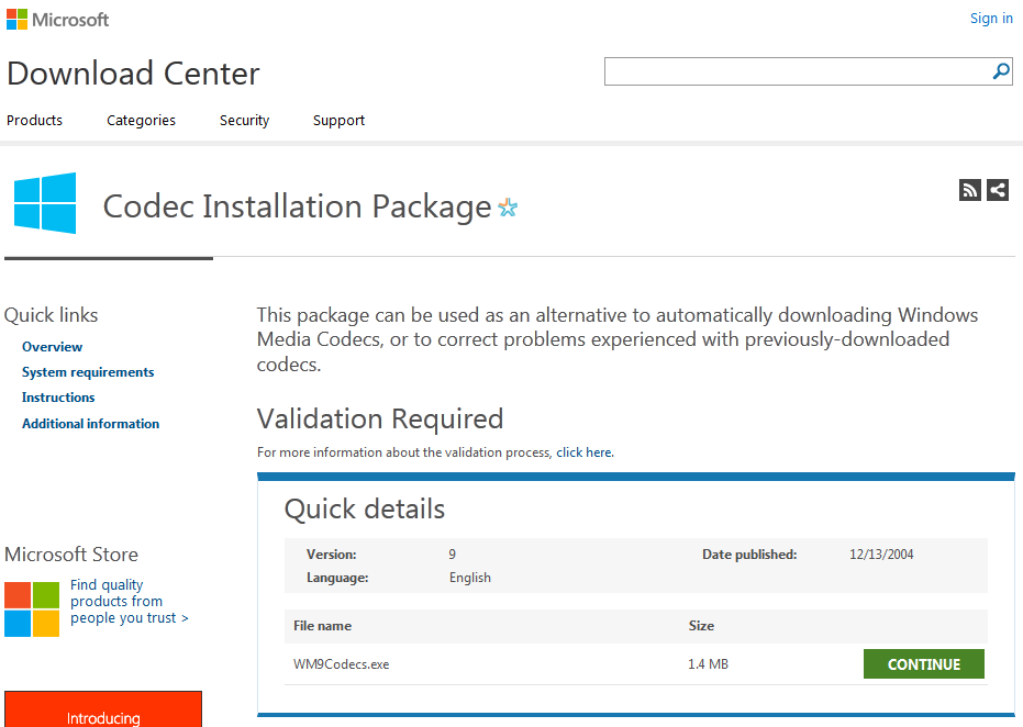 Microsoft Codec Installation Package��΢�����������װ����v1.0 ϵͳ���