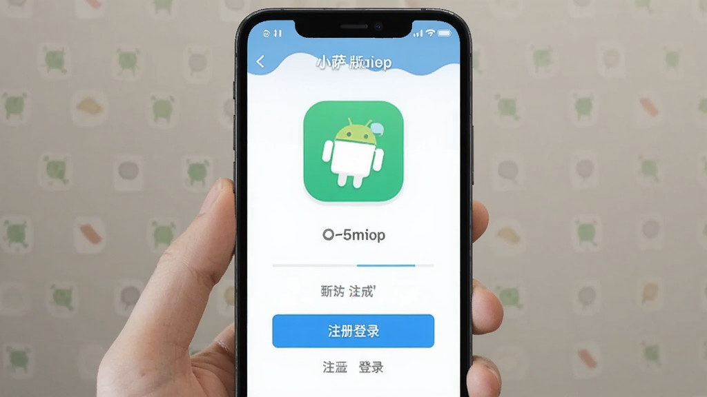 小萨app安卓版 注册登录界面