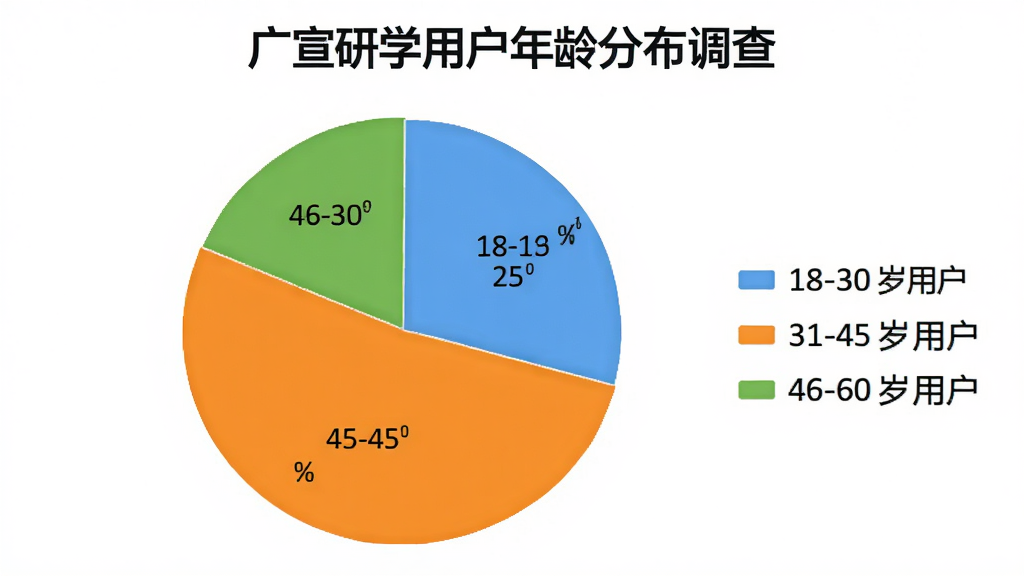 生成一张饼状图,标题为