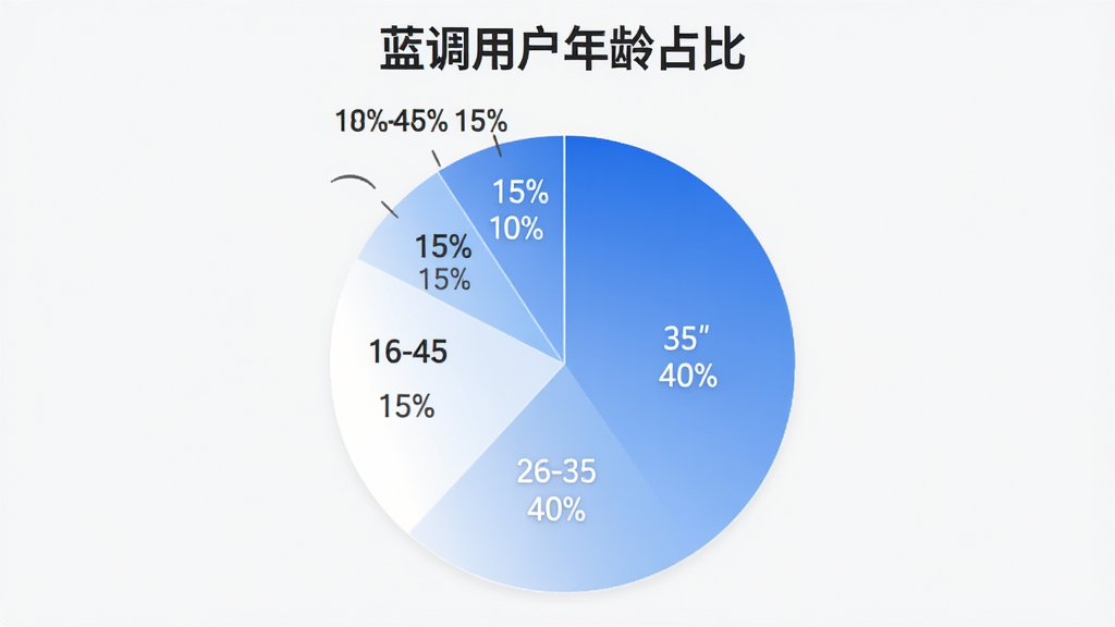 一张饼状图,显示
