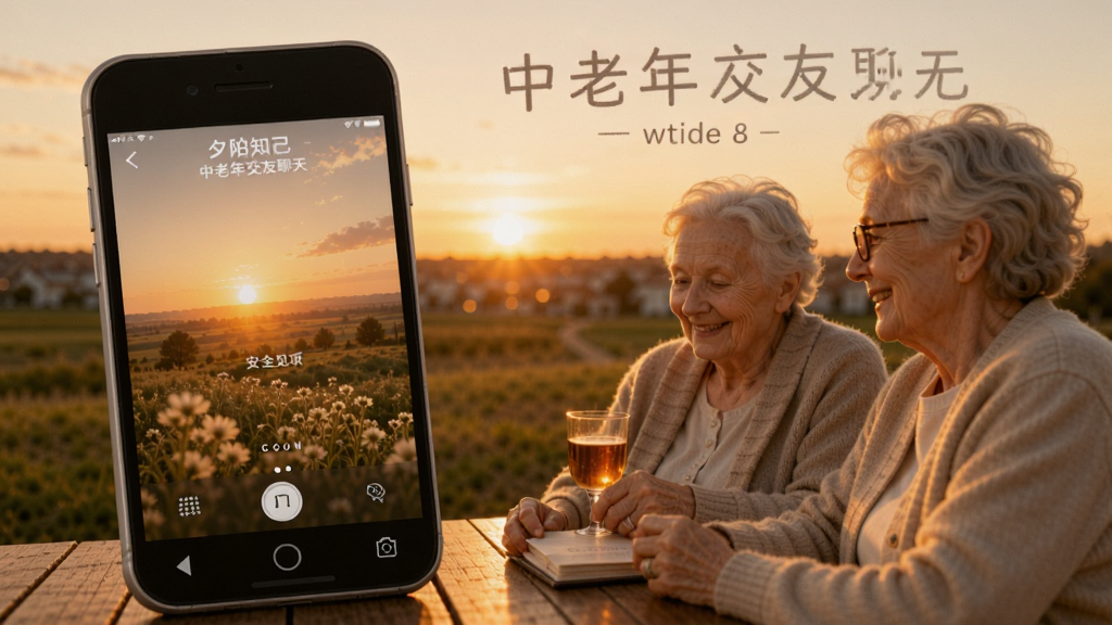 夕阳知己-中老年交友聊天 安全见面 注意事项 配图