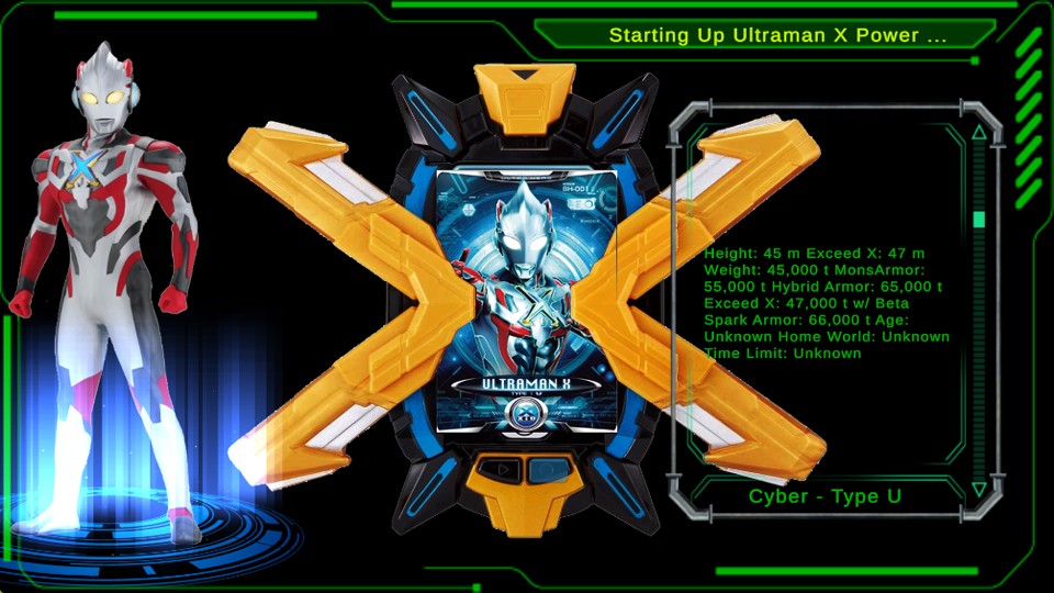 ����˹������ģ����������(DX ULTRAMAN X)