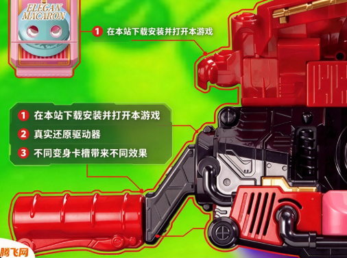 ������ʿ�Ӳ��ٱ�ƿ��������ģ�����ֻ���Henshin Belt Gavv