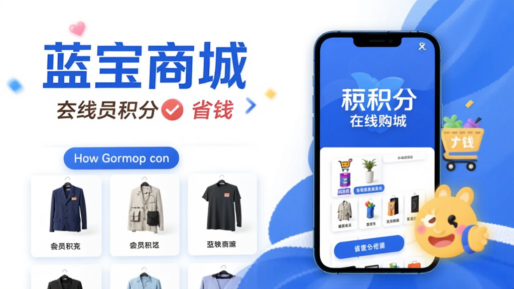 蓝宝商城-在线购物商城 会员积分 省钱
