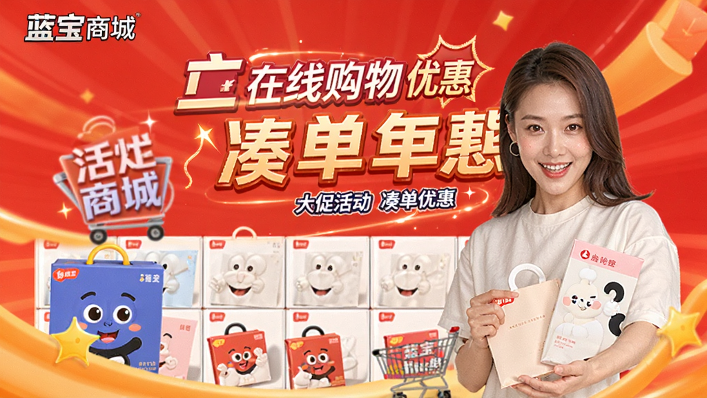 蓝宝商城-在线购物商城 大促活动 凑单优惠