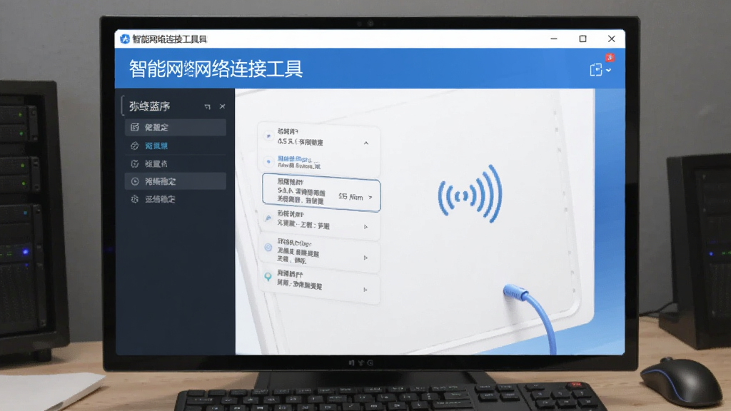 弥络蓝序-智能网络连接工具设置界面优化网络稳定
