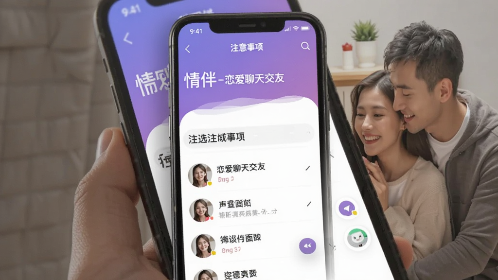 情伴-恋爱聊天交友软件 筛选同城用户 注意事项