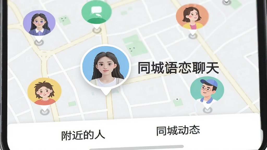 һ���ֻ���ͼ���棬��ͼ���ж���û�ͷ���ǣ�����һ��ͷ�񱻷Ŵ��Ա���ʾ��ͬ���������족���������������£���ͼ����Ϊǳɫ��ͷ�����ò�ɫԲ�α�ʾ���ײ��С��������ˡ��͡�ͬ�Ƕ�̬������ѡ����岼�����������ʸɾ����޶���Ԫ��