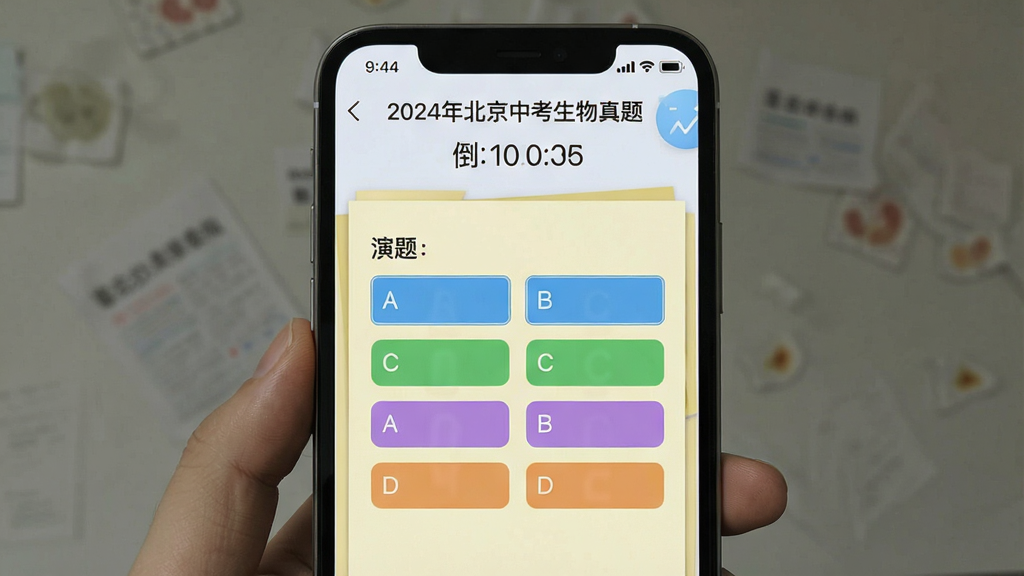 һ���п�����ͨapp�ġ��������������棬��Ļ�Ϸ���ʾ��2024�걱���п��������⡱�͵���ʱ���·���ѡ������⿨��ѡ��A��B��C��D�ò�ͬ��ɫ����������Ϊ����ɫ�Ծ�����Ű����룬���ʸɾ��޶���Ԫ�أ�������ˮӡ��