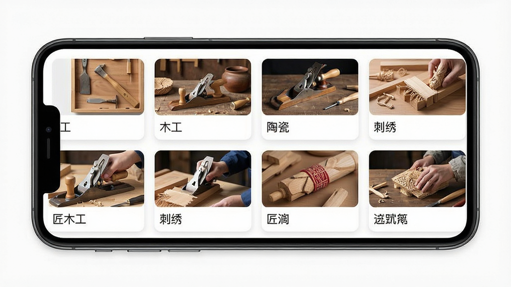 һ��չʾ���˰ٿ�app������ĸ����ͼ�������������ֻ���Ļ����Ļ����ʾ���˰ٿƵ���ҳ�б�������ľ�����մɡ�����ȷ��࿨Ƭ�����ֲ������һ���ʽ��Ƭ��ƣ��Ű������������Ϊ�ִ���ƽ����ϸ�ڰ���ÿ����Ƭ���ж�Ӧ�Ĺ���ͼƬ�ͼ������˵�������ʸ���ɾ����޶���Ԫ��