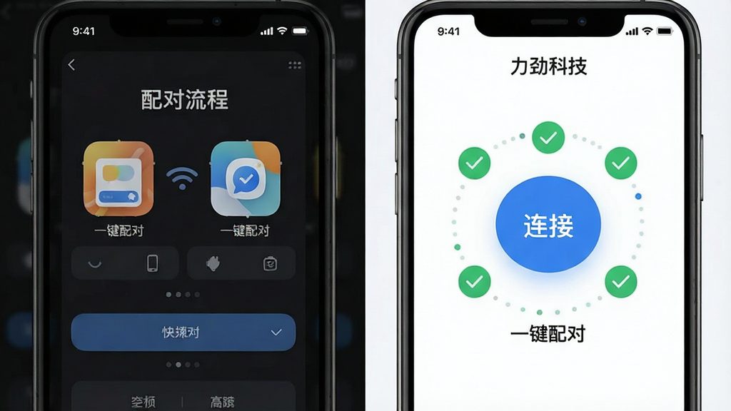 һ���Ա�ͼ������Ǵ�ͳApp����������̵İ�ɫ���棬�ұ��ǡ������Ƽ���һ�����ӵ���ɫ���棬�ұ߽���������һ����Ŀ����ɫ�����ӡ���ť����Χ����ɫ�Թ�ͼ�꣬�·����֡�һ����ԡ���������������࣬ͻ�����ٺͱ�ݣ����ʸɾ���