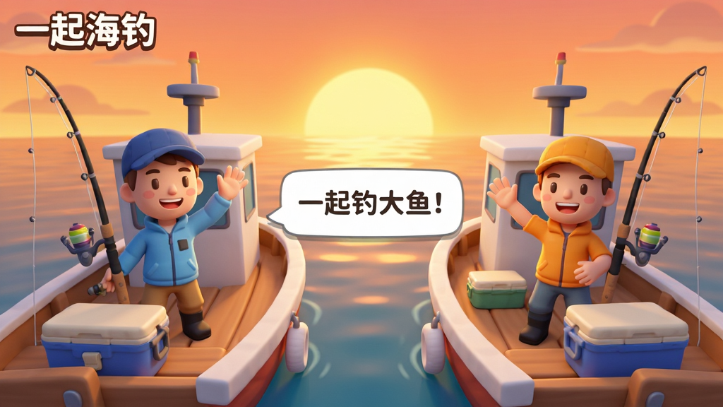 ��Ϸ��һ�𺣵�����˫����ӽ��棬������ʾ���Ҳ��ŵ�С����������ҽ�ɫ������֣��м�������������ʾ��һ������㣡�������������պ��棬�����ܰ��ͨ�����ֶԳƣ�ϸ������ͺͱ����䣬���ʸɾ��޶���Ԫ��