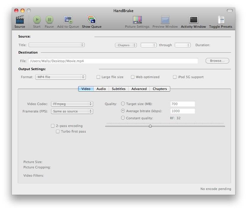 HandBrakev1.9.2 ��ѿ�Դ��Ƶת�빤��