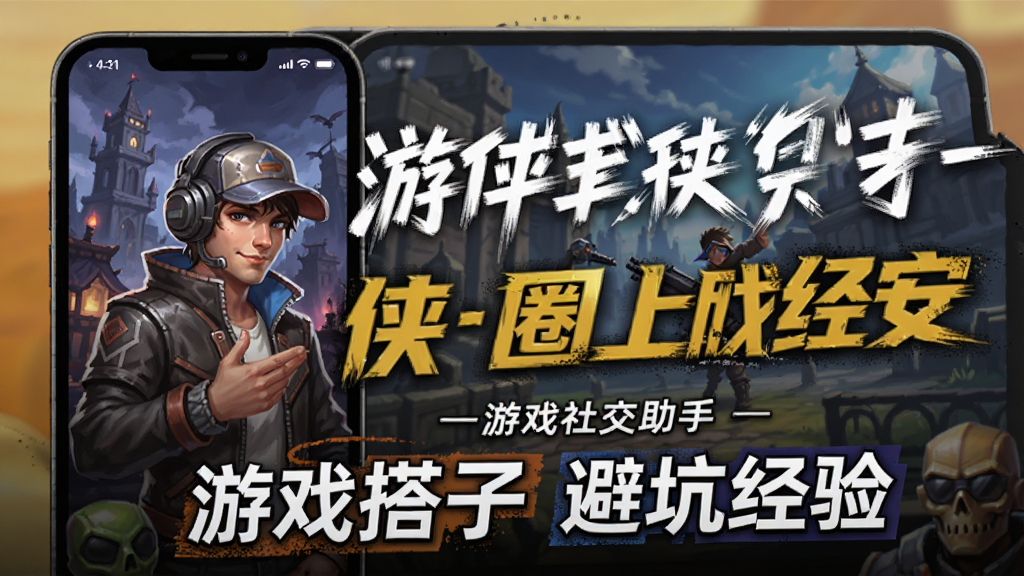 游侠圈-游戏社交助手 游戏搭子 避坑经验