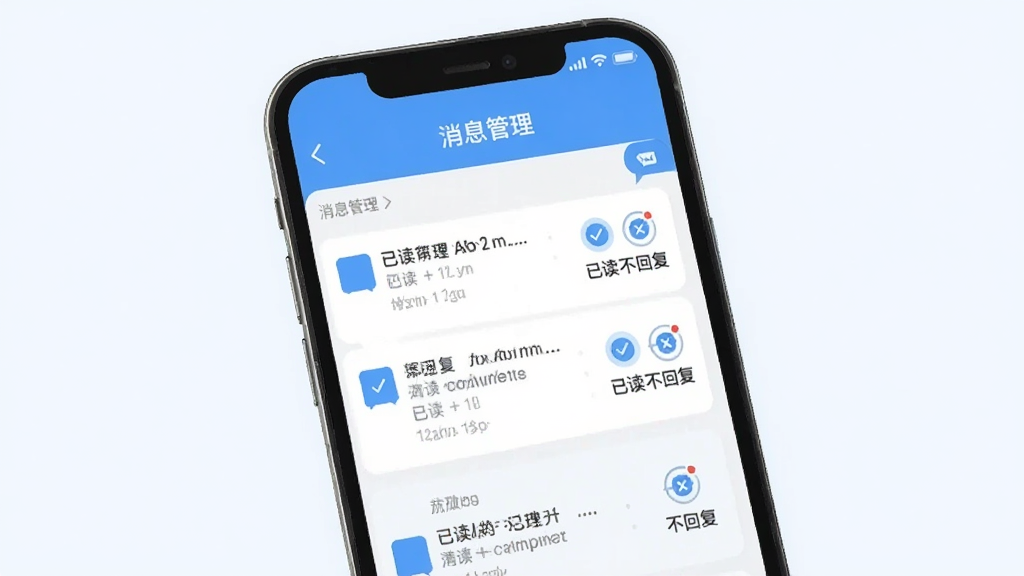 ͼƬ��չʾһ�������ֻ�����Ļ������ʾ���Ѷ�����ء�App�����棬����������������ɫΪ���������С���Ϣ�������������м��г�����������Ϣ��ÿ����Ϣ���С��Ѷ����͡����ظ�����Сͼ�꣬�����ɾ����������ƽ�������ʸɾ��޶���Ԫ��