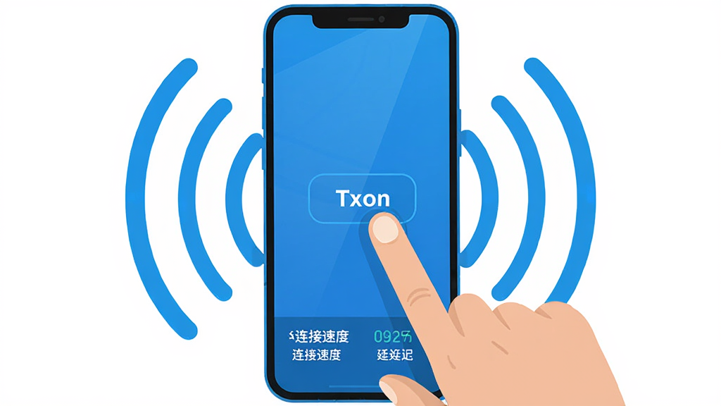 ������ʾͼ������Ϊ��ָ����ֻ���Ļ�ϵ�Txon���Ӱ�ť����Ļ��Χ�������źŲ�����ɢЧ������ʾ���ӳɹ�����Ļ�ײ���ʾ�����ٶȺ��ӳ���ֵ�����岼�����ֻ���ĻΪ���ģ����һ�����࣬���ÿƼ�����ɫ������ƽ�����ϸ�����������ʸɾ��޶���Ԫ�ء�
