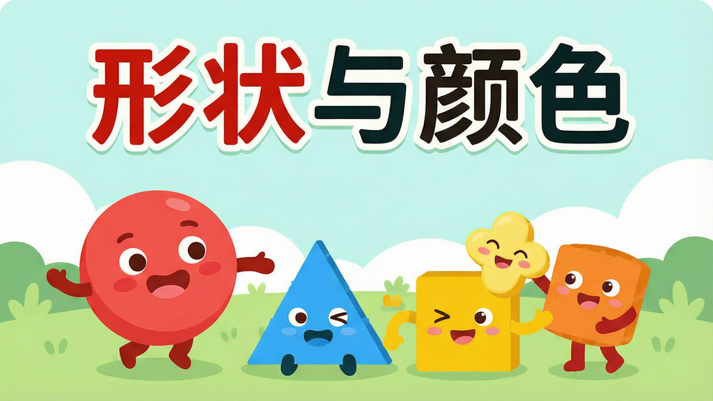 һ��ɫ������������ɰ��Ķ�ͯ����APP���������������ǿ�ͨ���ĺ�ɫԲ�Ρ���ɫ�����Ρ���ɫ�����εȻ�����״��ɫ�飬�����ڻ��������Ϸ����������͵�ǳ��ɫ�ݵغ���գ�����ɾ�����ͯȤ��������������Ŀ�����ı��⡰��״����ɫ�������岼�ֻ������������ñ�ƽ���廭���ϸ��Բ�󣬻��ʸ���ɾ������κζ������ֻ�ˮӡ