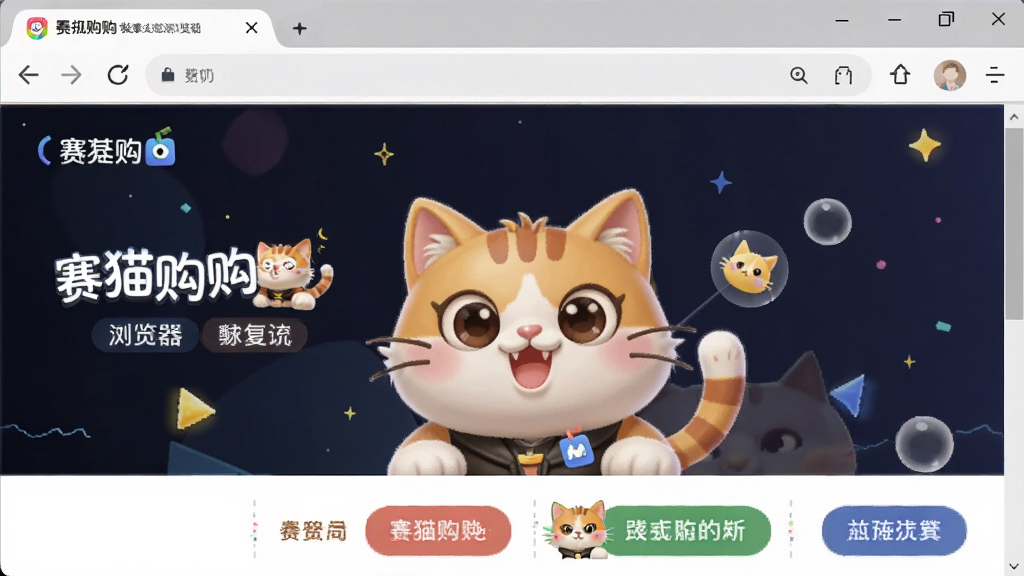 赛猫购购返利浏览器