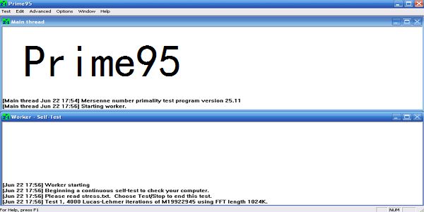 Prime95v29.8 ѹ�����Լ�⹤��