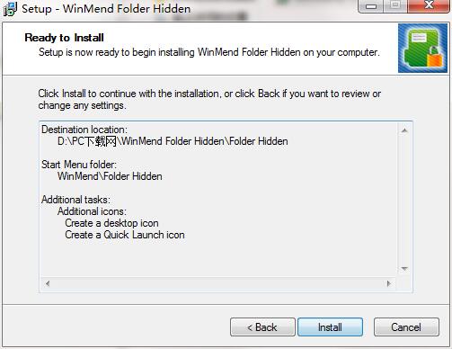 WinMend Folder Hidden���ļ������ع��ߣ�v1.0.0 �ļ������ؼ���