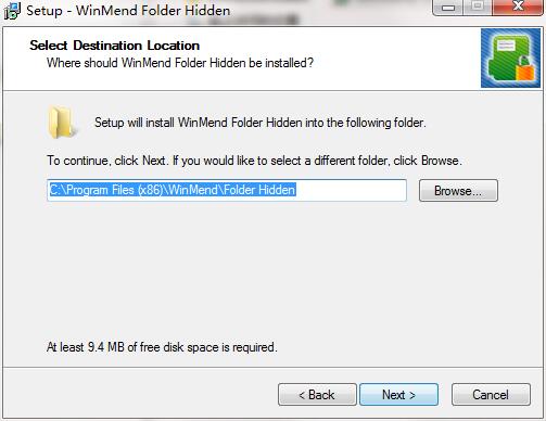 WinMend Folder Hidden���ļ������ع��ߣ�v1.0.0 �ļ������ؼ���