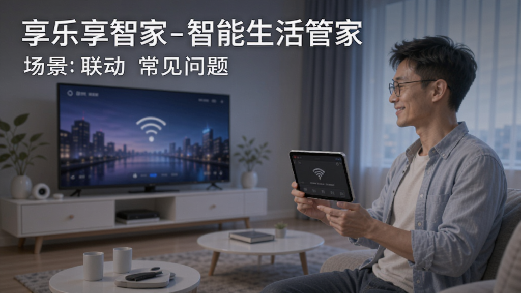 享乐享智家-智能生活管家 场景联动常见问题排查