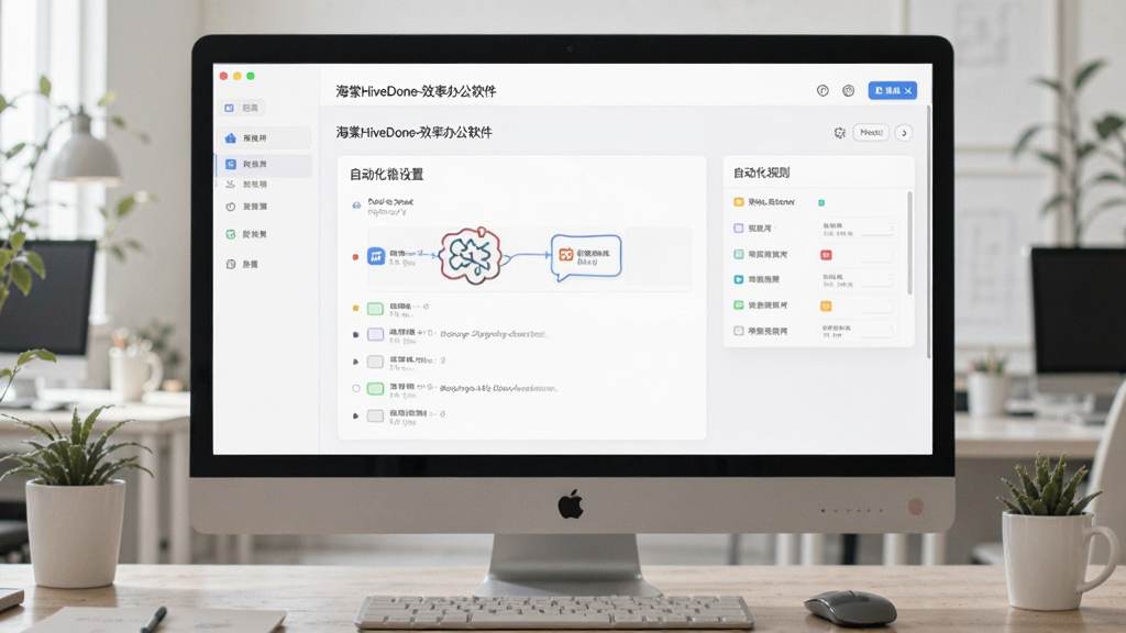 海棠HiveDone-效率办公软件 自动化规则 设置
