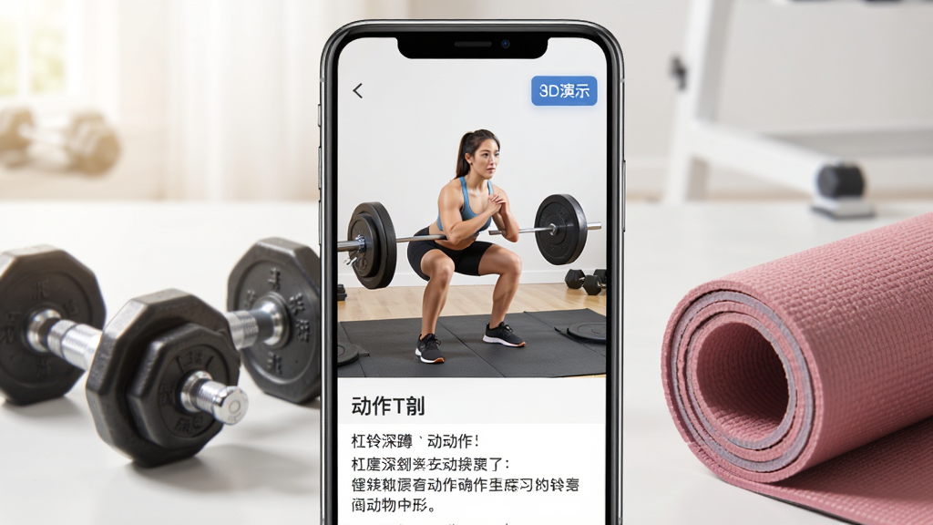 һ��չʾ�����б�App���������Ĳ�ͼ�������������ֻ���Ļ�����ڲ���һ����������ס������˽�ѧ��Ƶ����Ƶ�·��ж���Ҫ������ֽ�˵����Ļ���Ͻ��С�3D��ʾ����ť���ֻ��Ա߷���������٤�棬������дʵ������������ϸ�����������ʸɾ��޶���Ԫ��