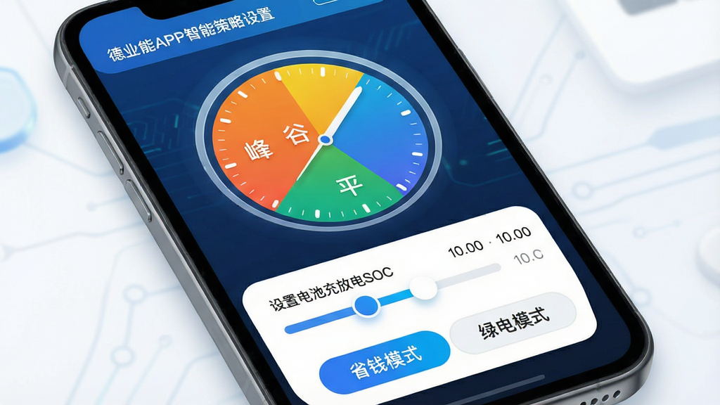 һ�ŵ�ҵ����APP���ܲ�������ҳ���ʾ��ͼ����Ļ��չʾһ��Բ��ʱ�ӱ��̽��棬�����ò�ͬ��ɫ��ע�ˡ��塱�����ȡ�����ƽ������ʱ�Σ��·��п��϶��Ļ����������õ�س�ŵ��SOC��ֵ�������С�ʡǮģʽ���͡��̵�ģʽ�����л���ť�����Ƽ���ʮ�㣬ϸ��Բ�󣬻��ʸɾ����޶���Ԫ�ء�
