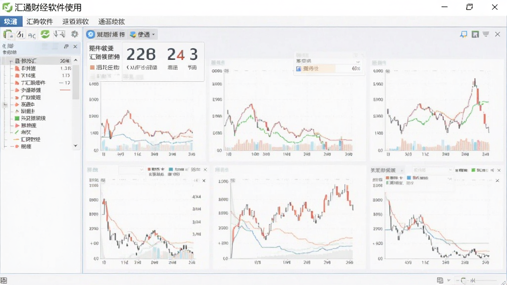汇通财经软件使用界面截图