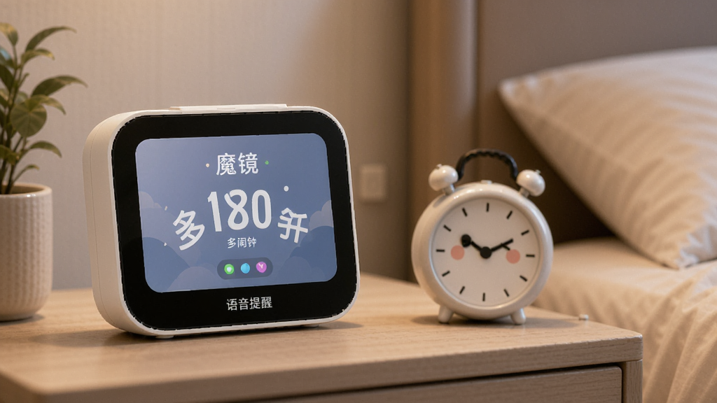 魔镜-智能生活助手 语音提醒 多闹钟 组合场景设置 生活效率