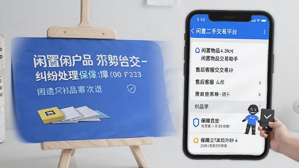 闲置二手交易平台-闲置物品交易助手 售后客服 纠纷处理 保障