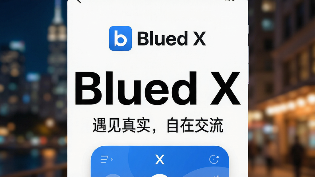 һ���ִ���Լ�����ֻ�Ӧ����������������Ϊ<b>Blued X</b>��LOGO����ɫ��UI���棬������ģ����<a href=