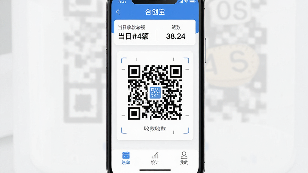 һ���ֻ�APP����ĸ����ͼ�������ǡ��ϴ��������տ���ҳ���ɾ������������ɫ��������ʾ�����տ��ܶ�ͱ������м���һ����ߴ���տ��ά�룬�ײ����˵���ͳ�ơ��ҵ����������Ĺ���ѡ��������Ű����ִ�����ƽ����Ʒ�񣬻��ʸɾ��޶���Ԫ�ء�