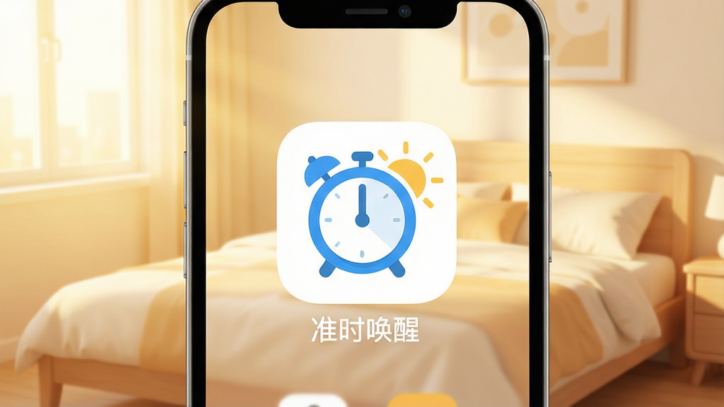 һ�Ÿɾ��������ֻ�������д���ֻ���Ļ��������ʾ����׼�����ӡ���Appͼ�꣬ͼ�����ΪԲ��������̫����ϣ�������ɫ���·�һ��С�֡�׼ʱ���ѡ�����������ܰ�����ҳ��⣬���ּ�࣬����ƽ���£�ϸ��Բ�󣬻��ʸɾ��޶���Ԫ�ء�