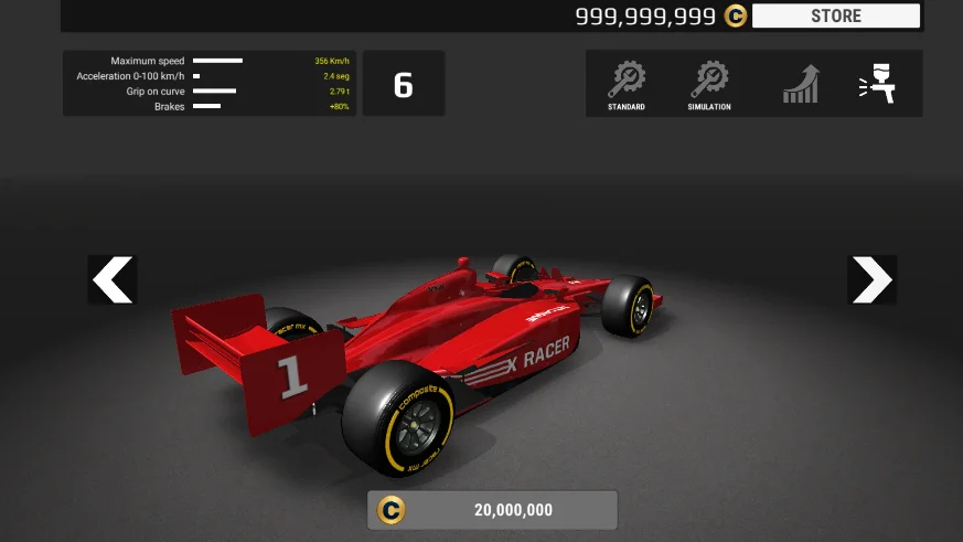 FX自由赛车无限金币版Fx Racerv1.4.54 最新版