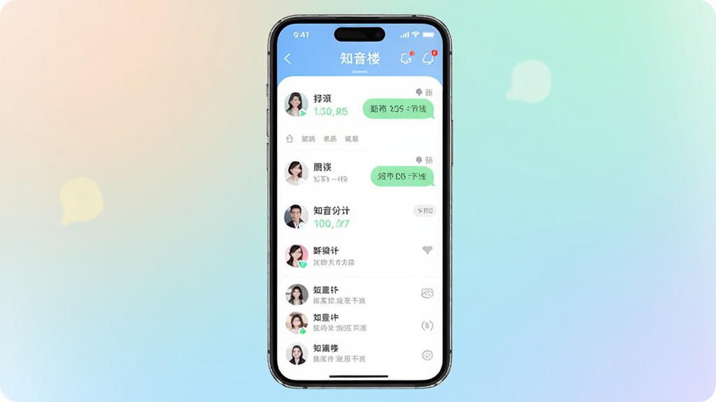 ֪��¥app�����棬�ֻ���Ļ���У���ʾ������µ������б��ͺ��Ѷ�̬���������޹�棬��������͵Ľ���ɫ����ƽ����Ʒ��ϸ��Բ�󣬻��ʸɾ��޶���Ԫ�ء�
