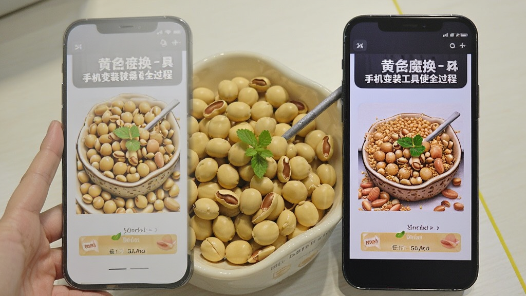 黄豆魔换-手机变装工具使用教程全过程