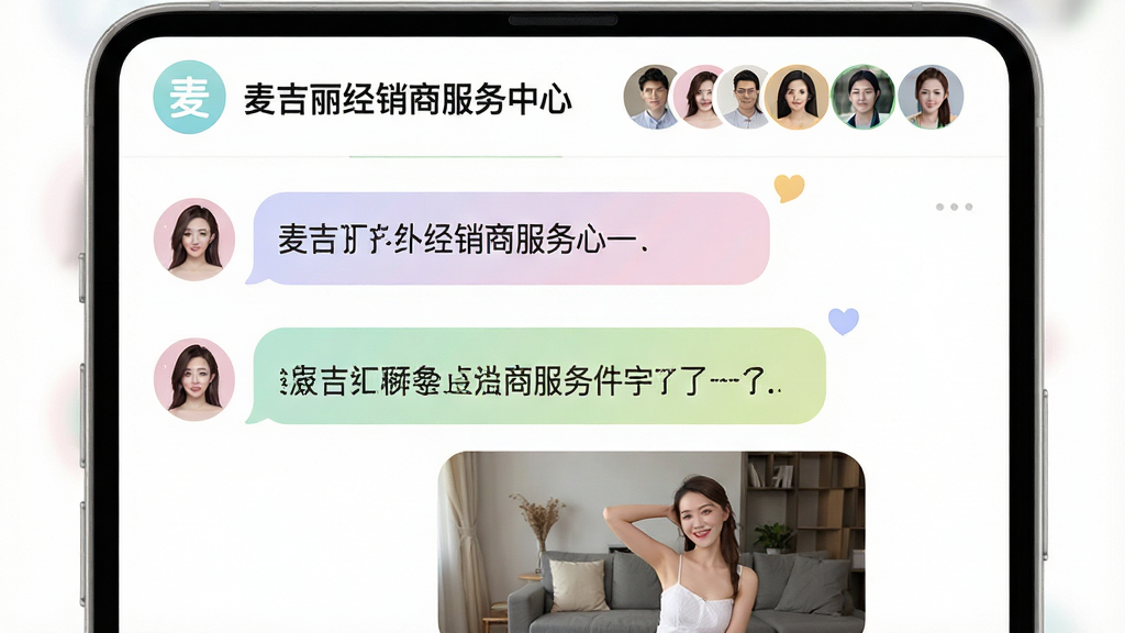 一张社交媒体风格的界面设计,展示