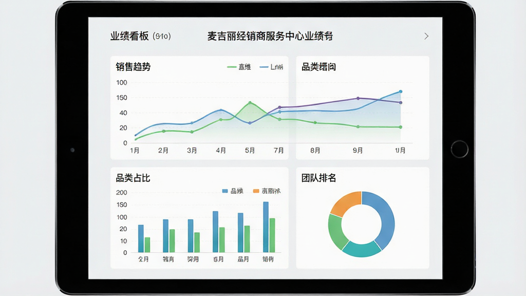 一幅平板电脑的界面设计图,屏幕显示
