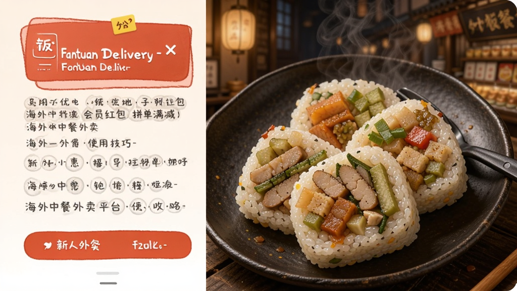 饭团外卖 Fantuan Delivery-海外中餐外卖 点餐省钱技巧 新人优惠 会员红包 拼单满减 海外中餐外卖平台使用攻略